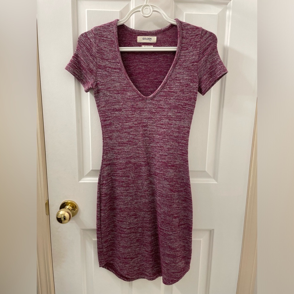 Golden by TNA bodycon t-shirt dress